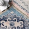Nuloom Chase Faded Vintage Medallion Area Rug 8ft x 10ft RZBD105A-8010 - alternate 3